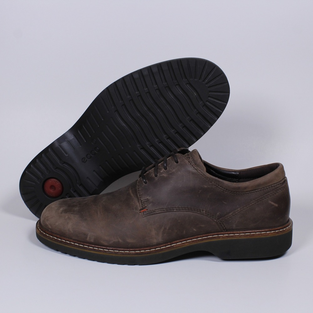 ECCO Ian Men's Brown Oiled Nubuck Leather Oxford Derby Size 40 / 6.5US / 6UK